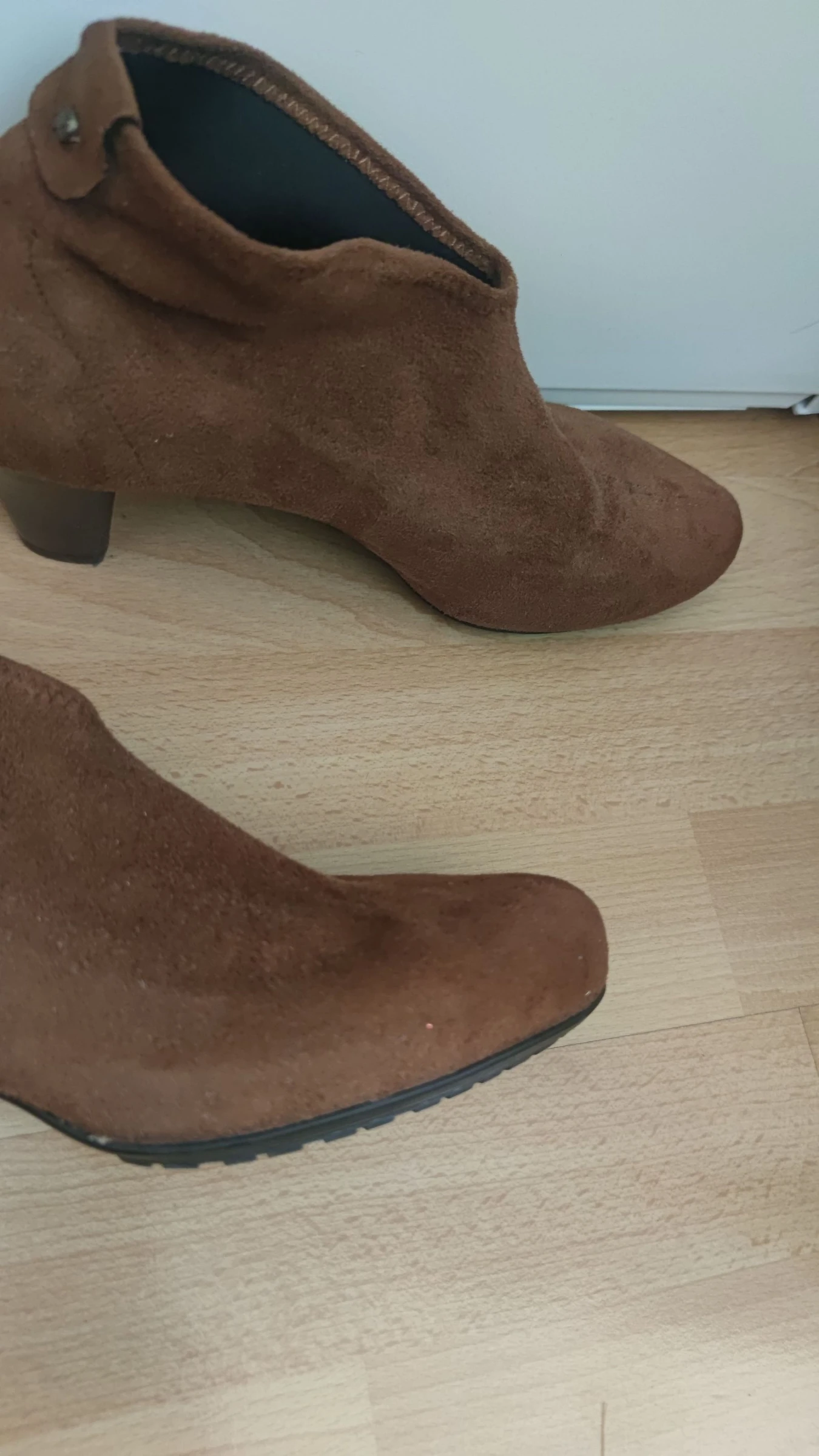 Botines de ante com salto Pedro Miralles Tamanho 38 – photo 17